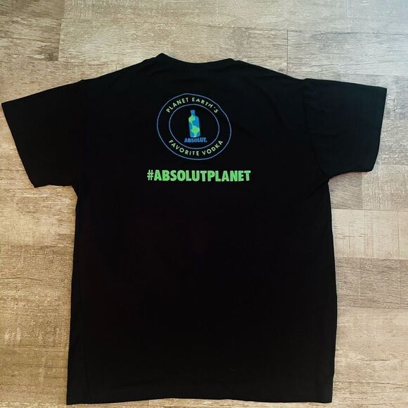 New Absolut Vodka “My Vodka Gives a Sh!t” T-Shirt Size XL - Picture 3 of 3